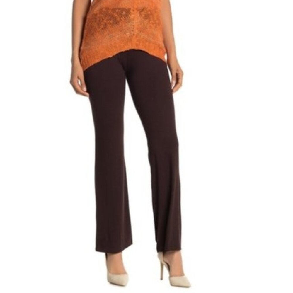 Vertigo Stretch Knit Straight Leg Pants